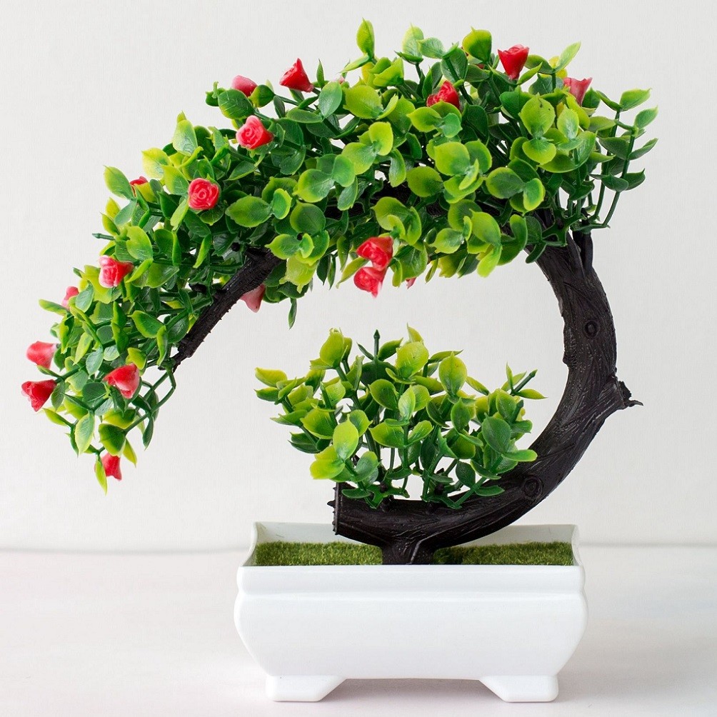 Bonsai Garden China - Plante artificielle en pot pour la