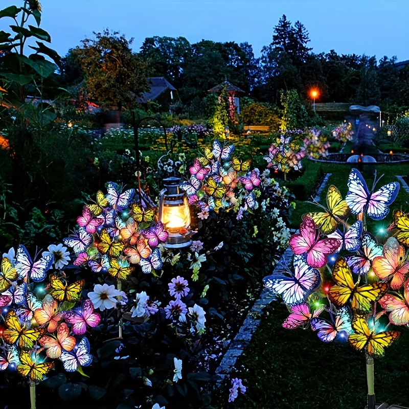 Bonsai Garden Ornaments - Le jardin solaire de papillon de
