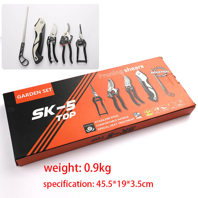 Bonsai Saw Folding - Kit de 5 outils de jardinage
