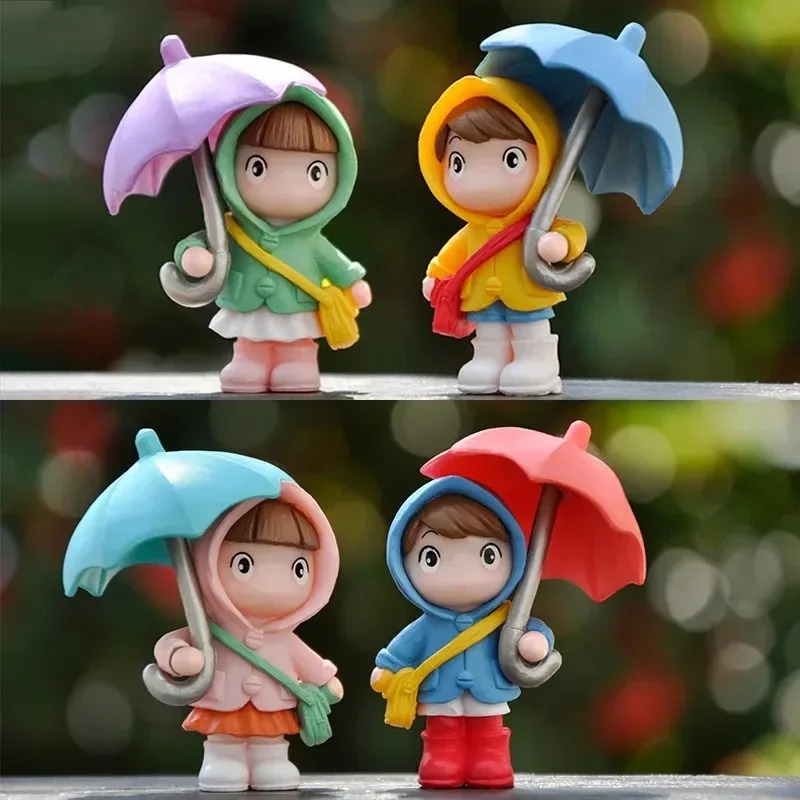 Bonsai Garden China - Mini figurines mignonnes, parapluie miniature, cadeau
