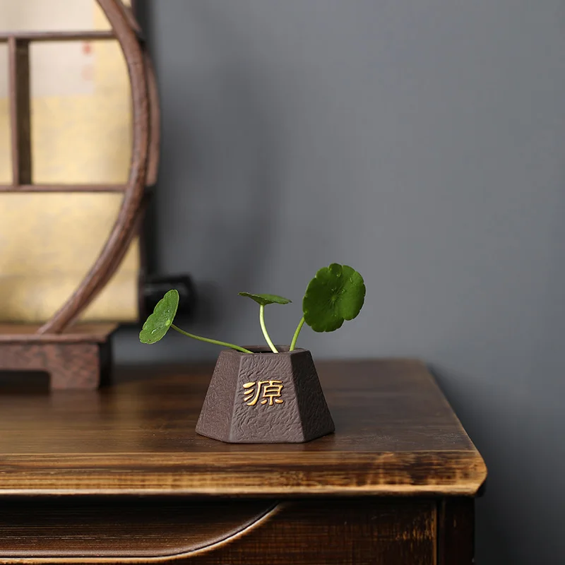Mini Pot de fleurs en argile v - Bonsai Garden Ornaments avis et prix