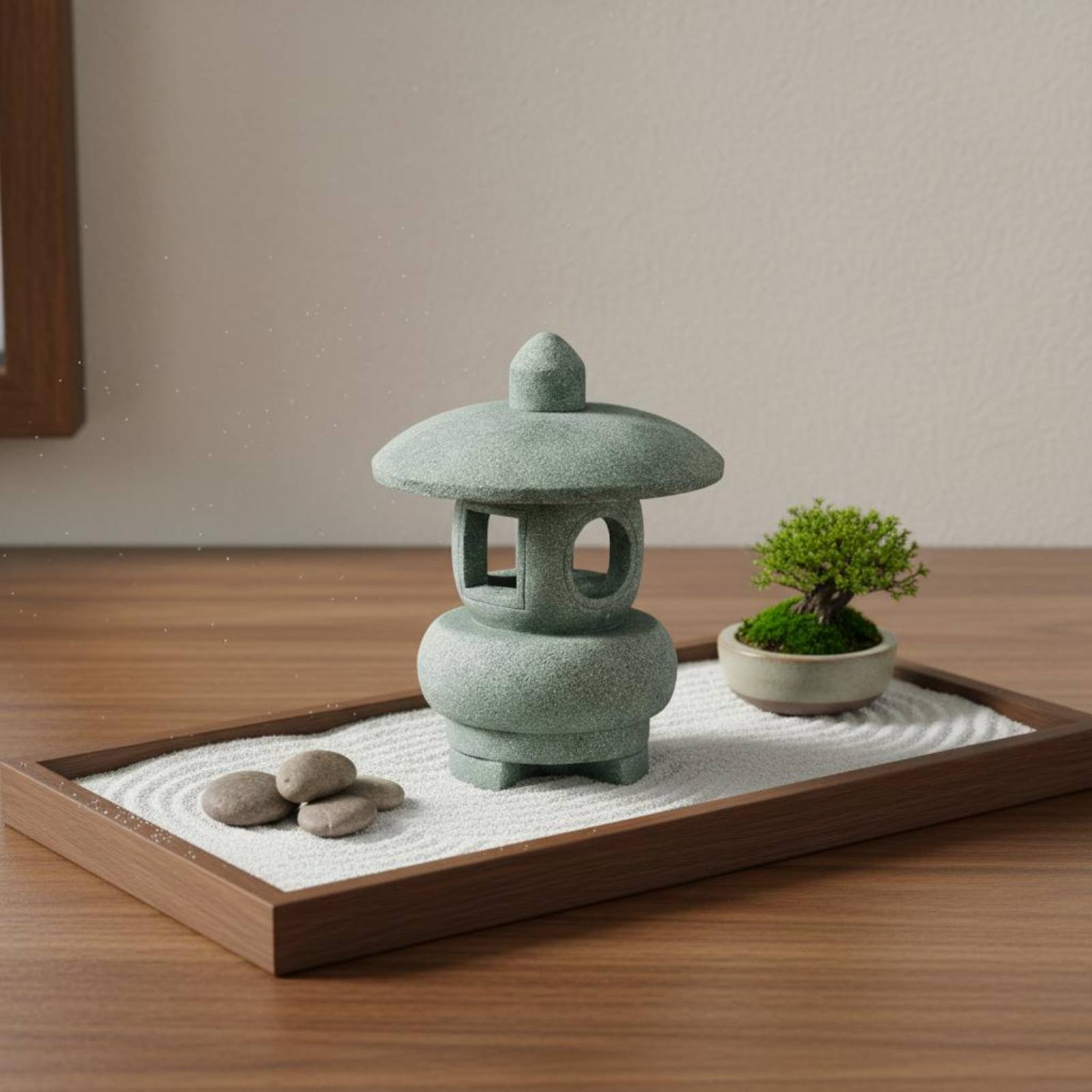 Lanterne miniature en pierre,  - Bonsai Garden Ornaments avis et prix
