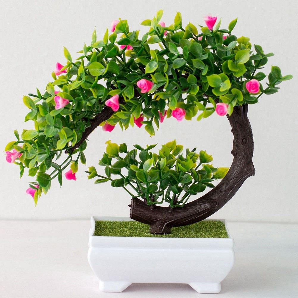 Plante artificielle en pot pou - Bonsai Garden China avis et prix