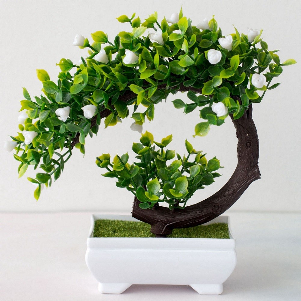 Plante artificielle en pot pou - Bonsai Garden China avis et prix