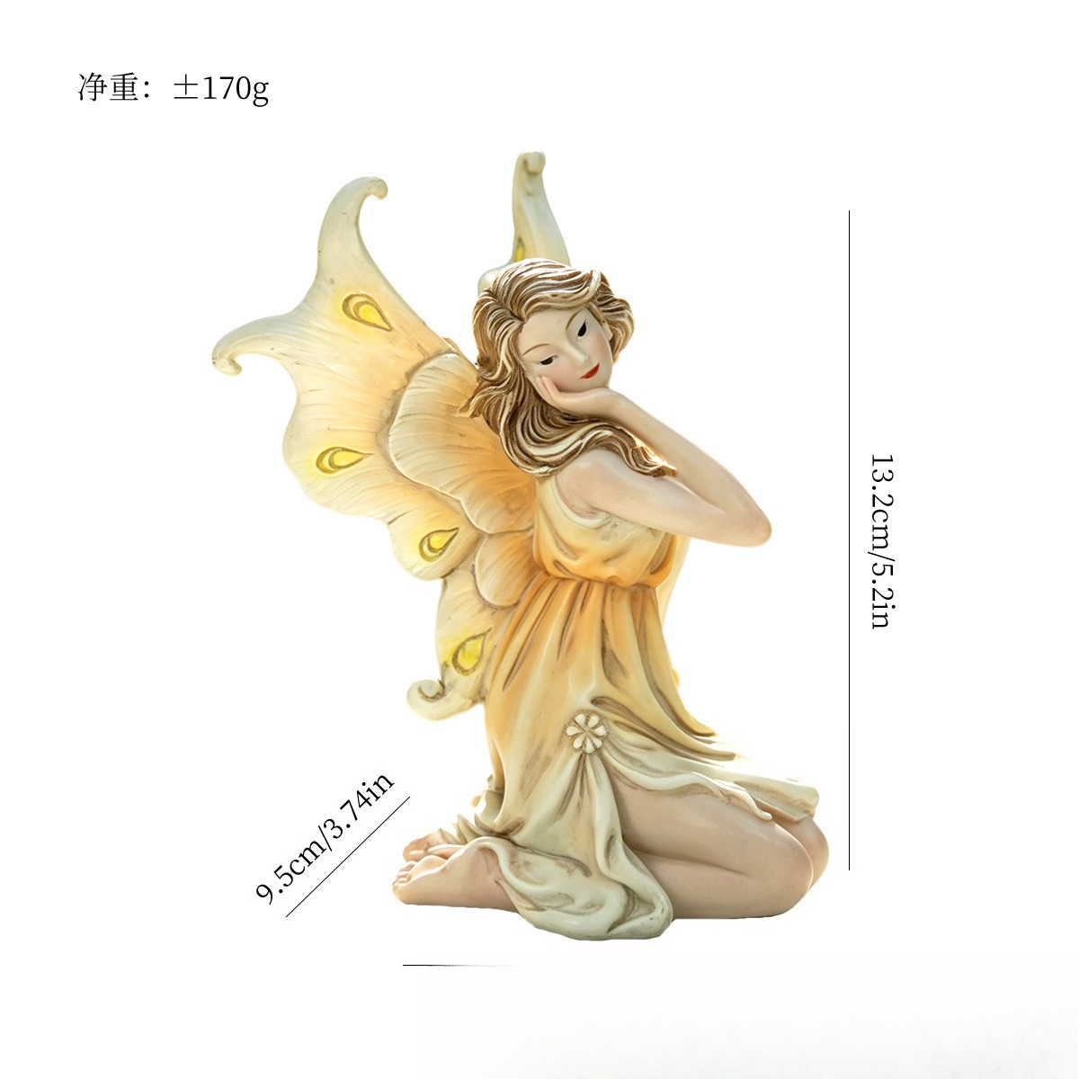 Statue de Fée Agenouillée, Fig - Bonsai Garden Ornaments avis et prix
