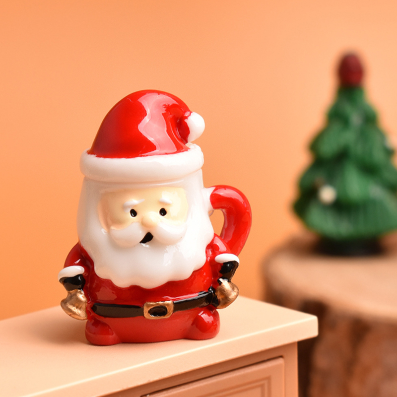 Mini tasse à thé de père noël, - Bonsai Garden Ornaments avis et prix
