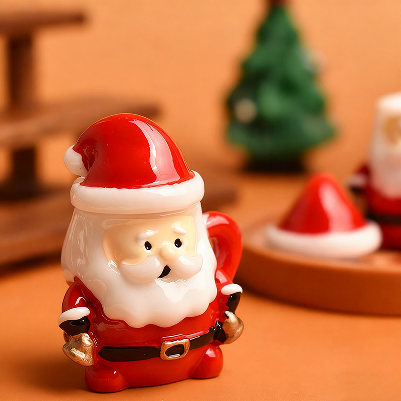 Mini tasse à thé de père noël, - Bonsai Garden Ornaments avis et prix