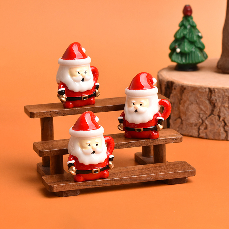 Mini tasse à thé de père noël, - Bonsai Garden Ornaments avis et prix